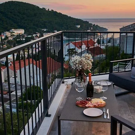 Apartment Blu-two Bedroom With Terrace And Sea View Dubrovnik