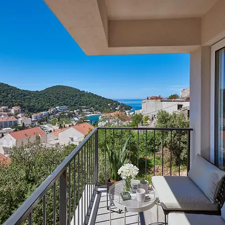 Apartment Blu-two Bedroom With Terrace And Sea View Dubrovnik
