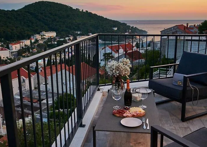 Apartmán Blu-two Bedroom With Terrace And Sea View Dubrovník